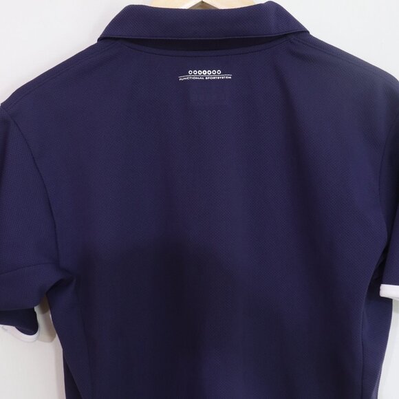 Descente 1/4 Zip Training Polo Navy Asian Size M (US Size S) Navy - Picture 5 of 6